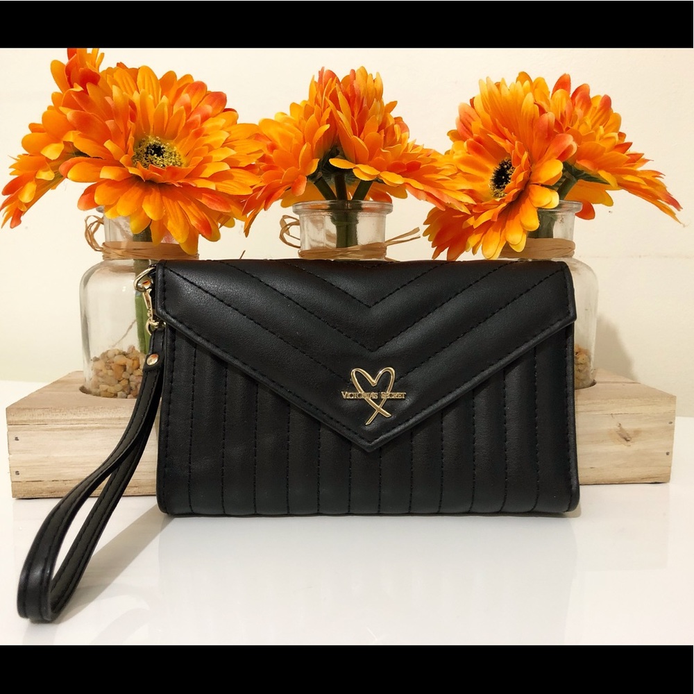 Black Victoria Secret Wristlet
